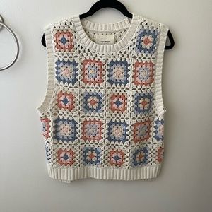 Lucky Brand Knit Vest M